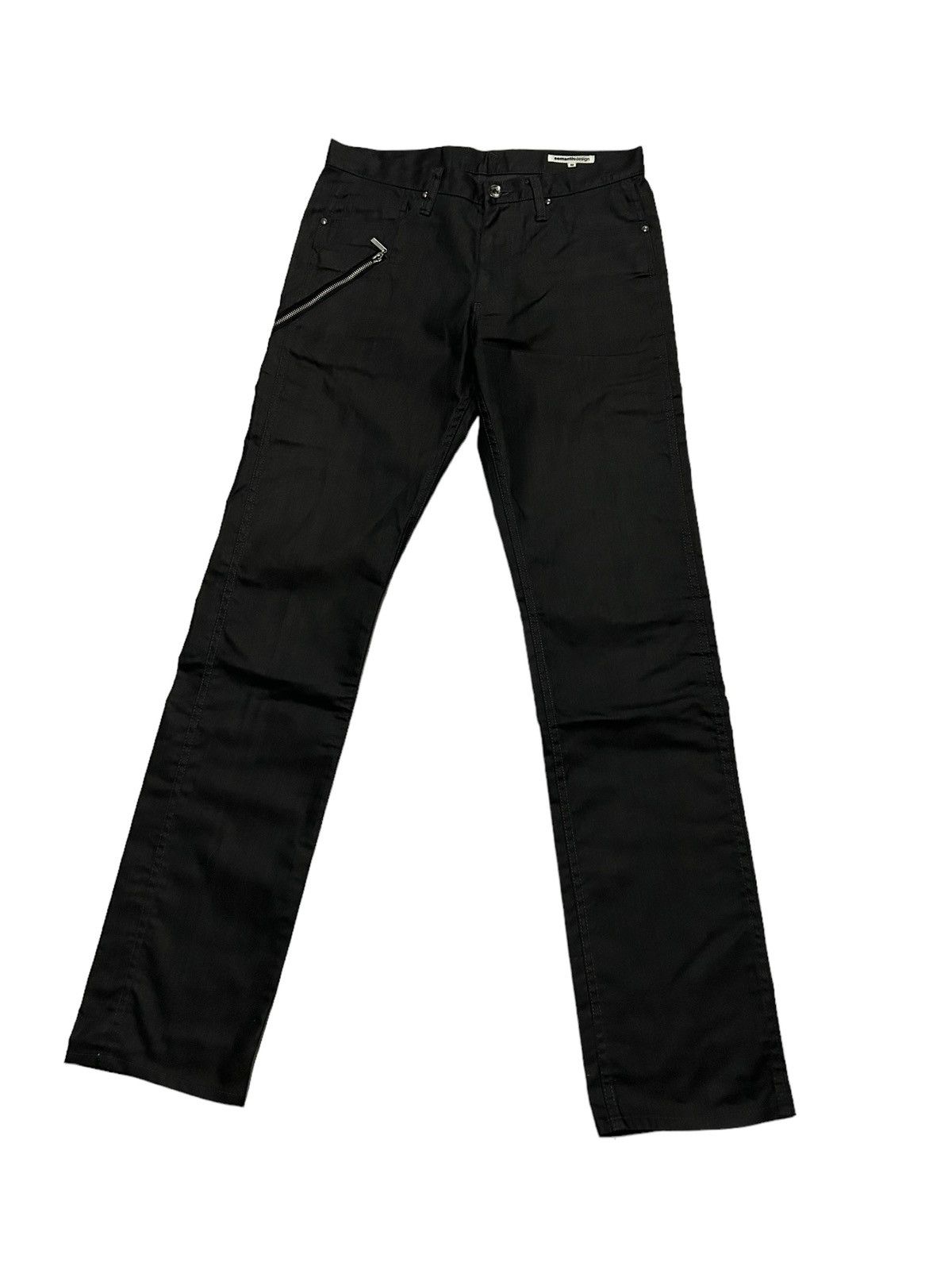 14th Addiction × Japanese Brand × semanticdesign Semantic design Punk bondage Style Pants☠️🎌 Size US 31 - 2 Thumbnail