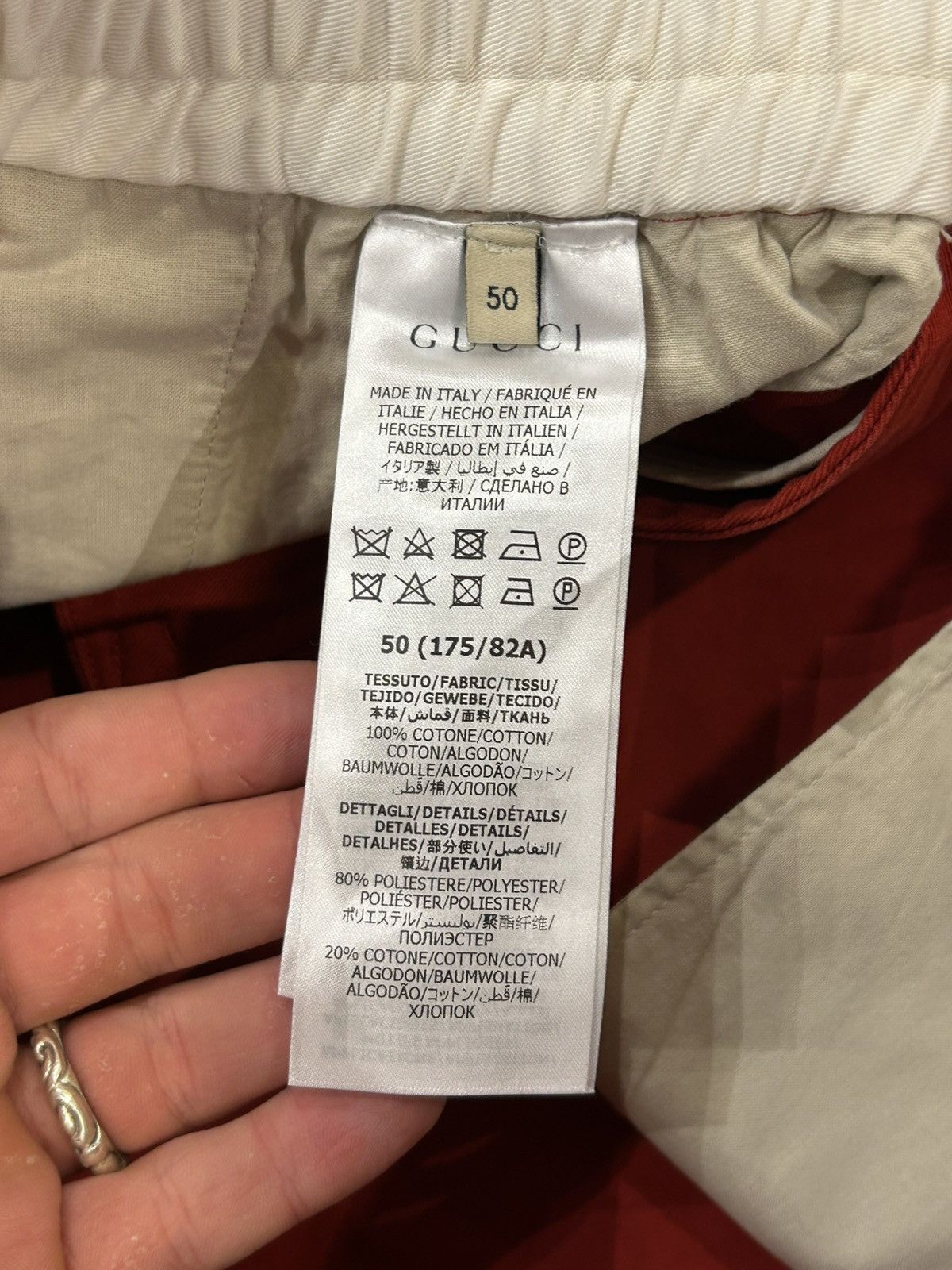 Gucci Gucci Cotton Track Pants Size US 34 / EU 50 - 4 Thumbnail