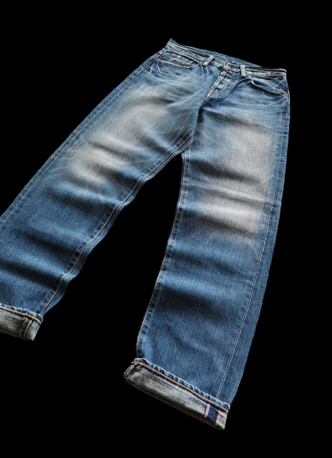 Japanese Brand Journal Standard Selvedge Jeans Size US 29 - 3 Thumbnail