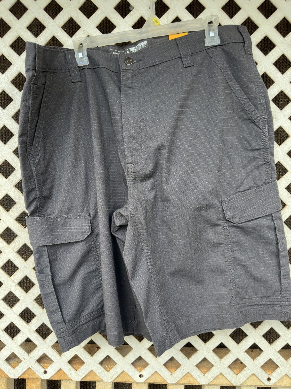 Carhartt New Carhartt Cargo Shorts Relaxed Fit Gray Men's 40 Size US 40 / EU 56 - 1 Thumbnail