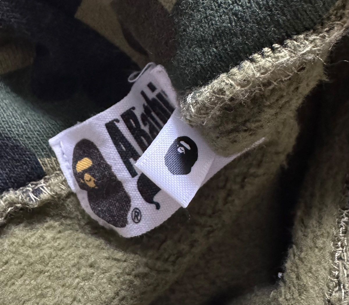 Bape BAPE Shark Full Zip Hoodie Green camo Size US M / EU 48-50 / 2 - 10 Thumbnail