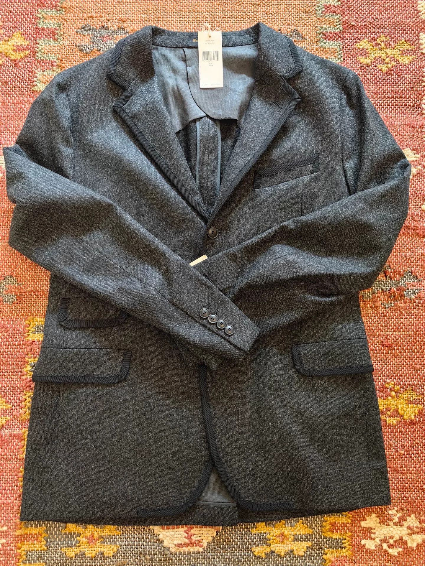 RRL Ralph Lauren RRL Ralph Lauren Wool Flannel Suit Jacket Size US S / EU 44-46 / 1 - 1 Thumbnail