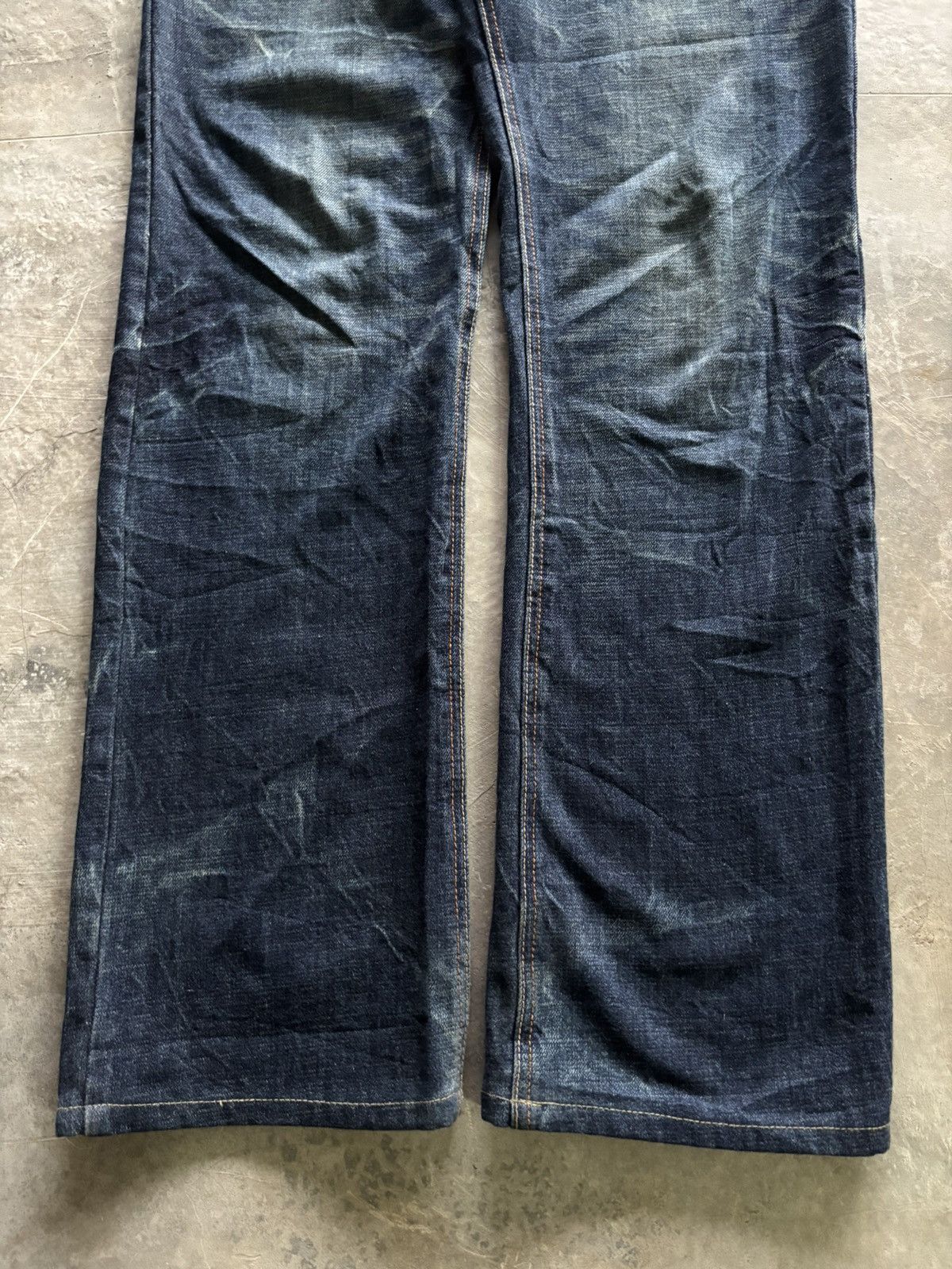 20471120 × Hysteric Glamour × Japanese Brand japanese dope design with sick faded wash punk grunge gothic Size US 35 - 9 Thumbnail