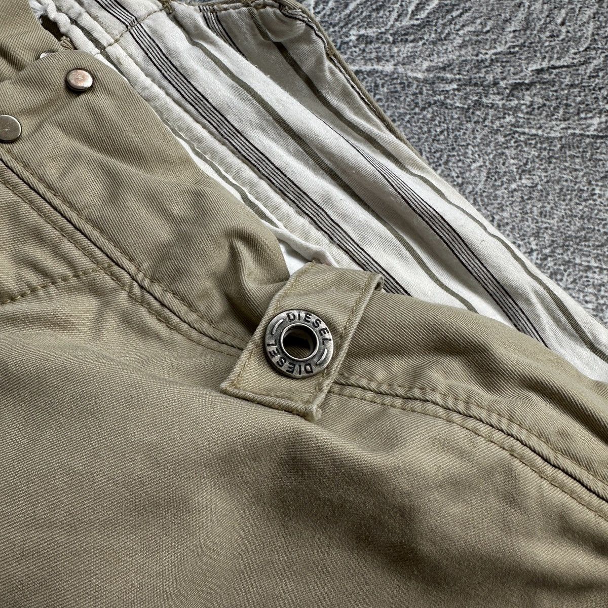 Diesel Men’s Diesel Chino Pants Beige (Made In Hong Kong) Size: 31 Size US 31 - 4 Thumbnail