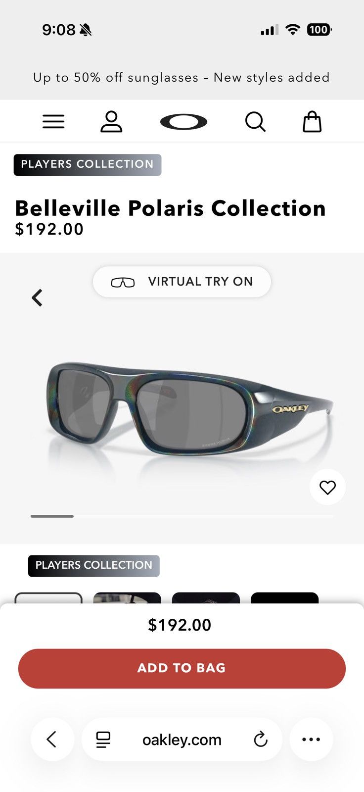 Oakley Oakley Belleville Sunglasses Size ONE SIZE - 2 Thumbnail
