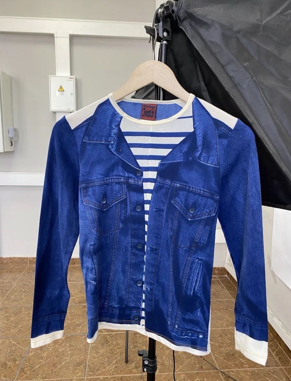 Jean Paul Gaultier Archive 1997 Jean Paul Gaultier JPG Made in France Blouse Size S / US 4 / IT 40 - 1 Thumbnail