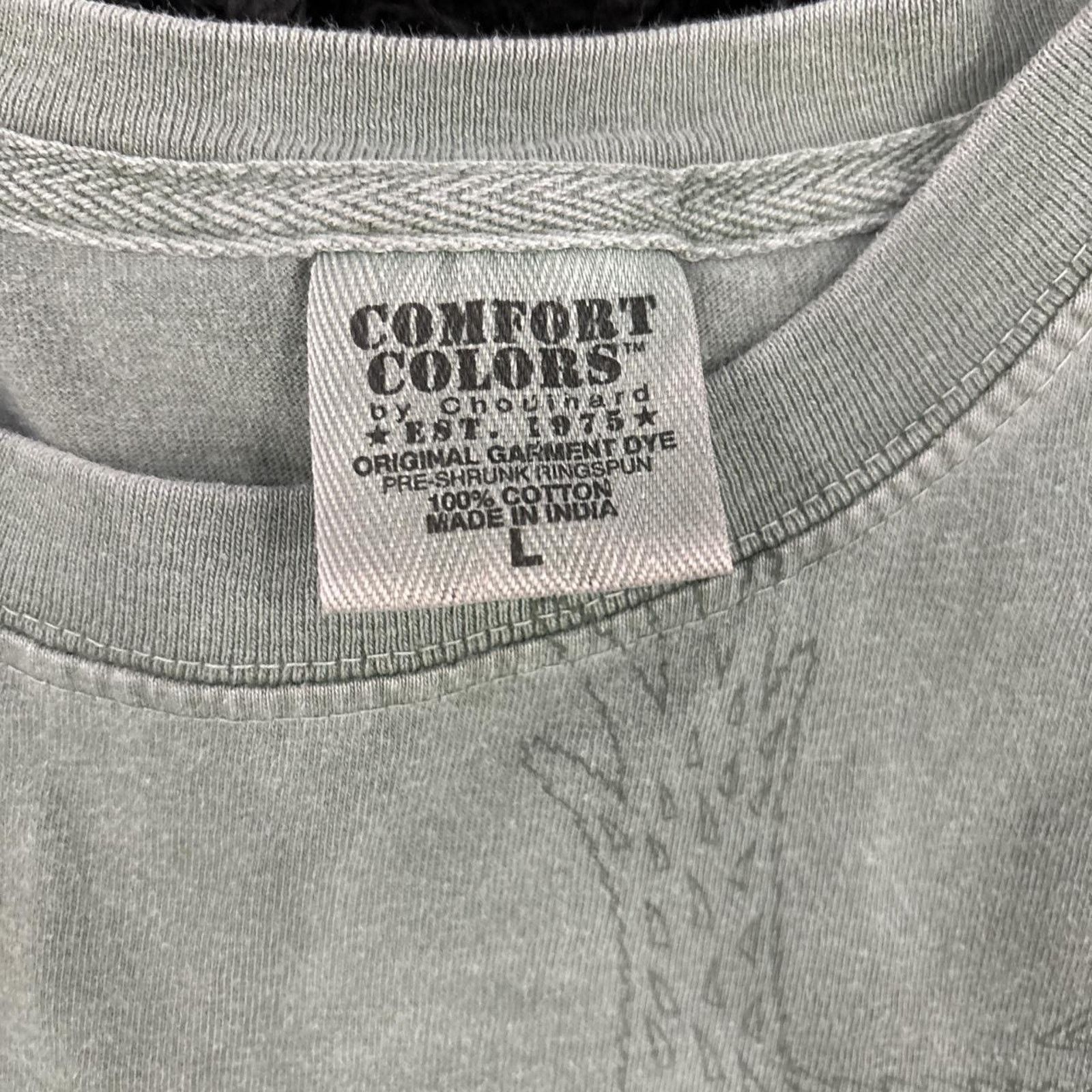 Comfort Colors Green lizard design tshirt Size US L / EU 52-54 / 3 - 4 Thumbnail