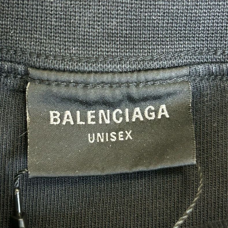 Balenciaga Balenciaga Black Destroyed Old Patch Velvet Planted Long S Size US M / EU 48-50 / 2 - 3 Thumbnail