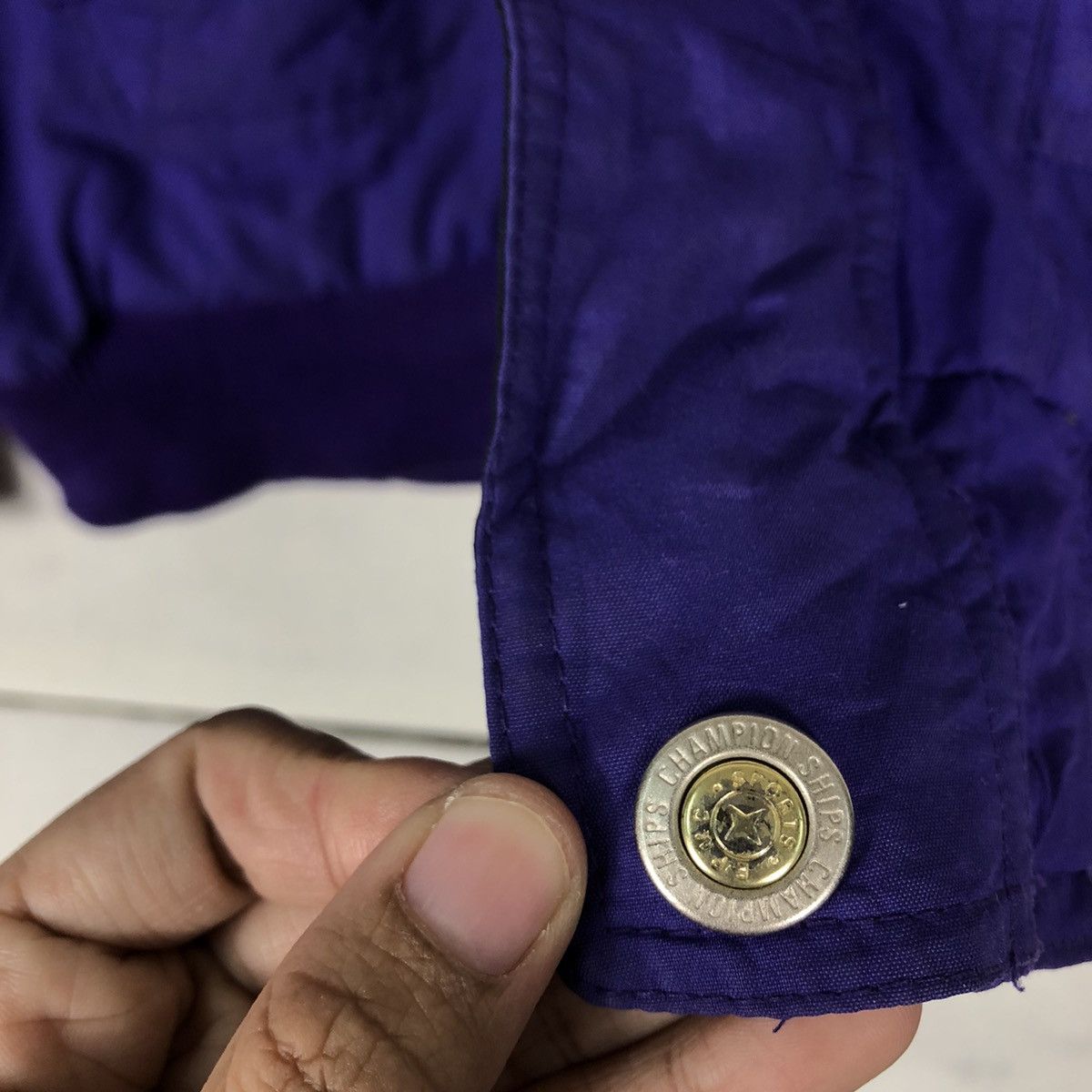 Japanese Brand 🔥90s Vintage Bomber Jacket Ski Parachute Biker Championship Size US M / EU 48-50 / 2 - 13 Thumbnail