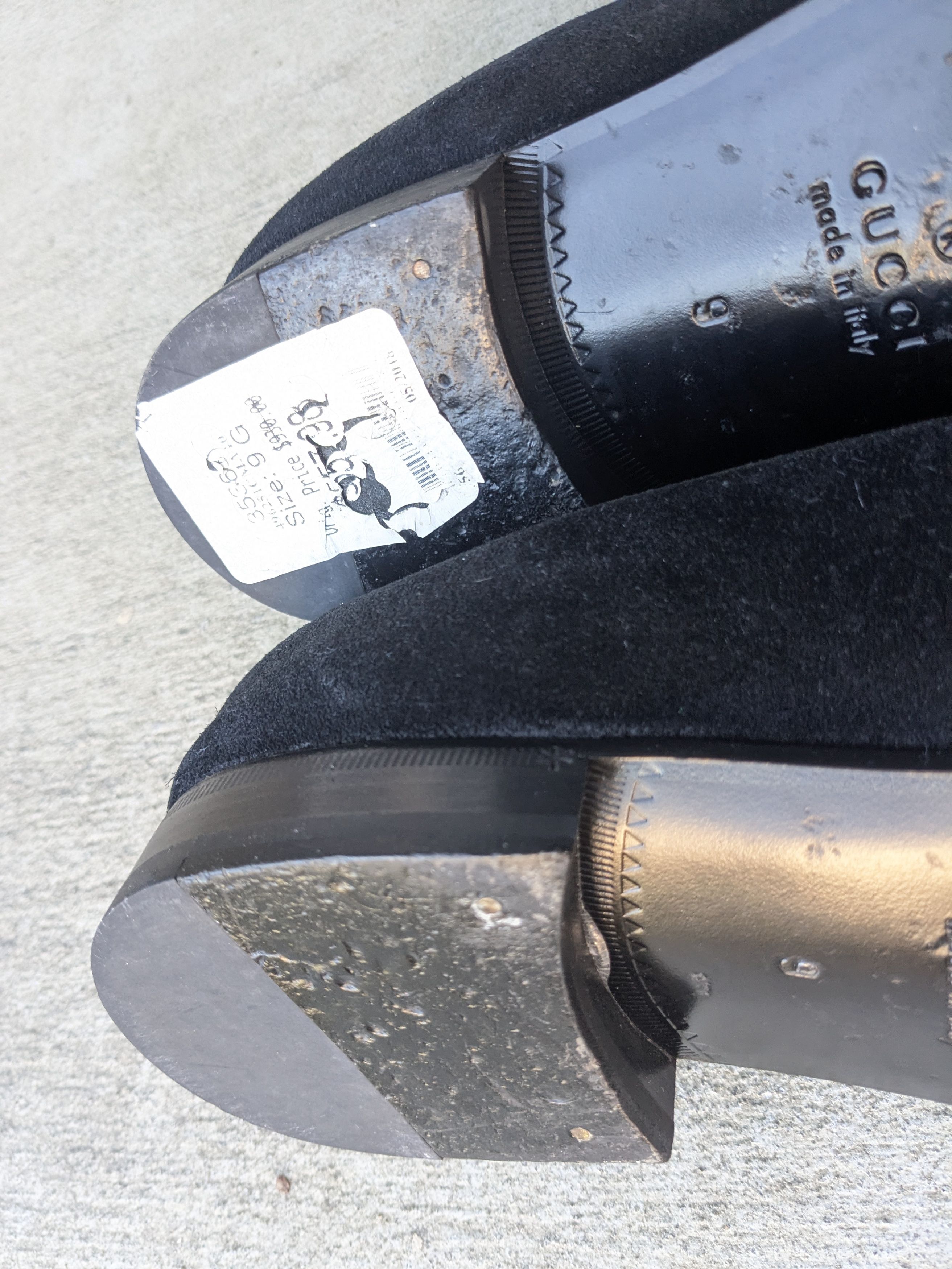 Gucci Gucci Loafers Dragon Black 9.5 Suede Slip Ons Size US 9.5 / EU 42-43 - 16 Thumbnail