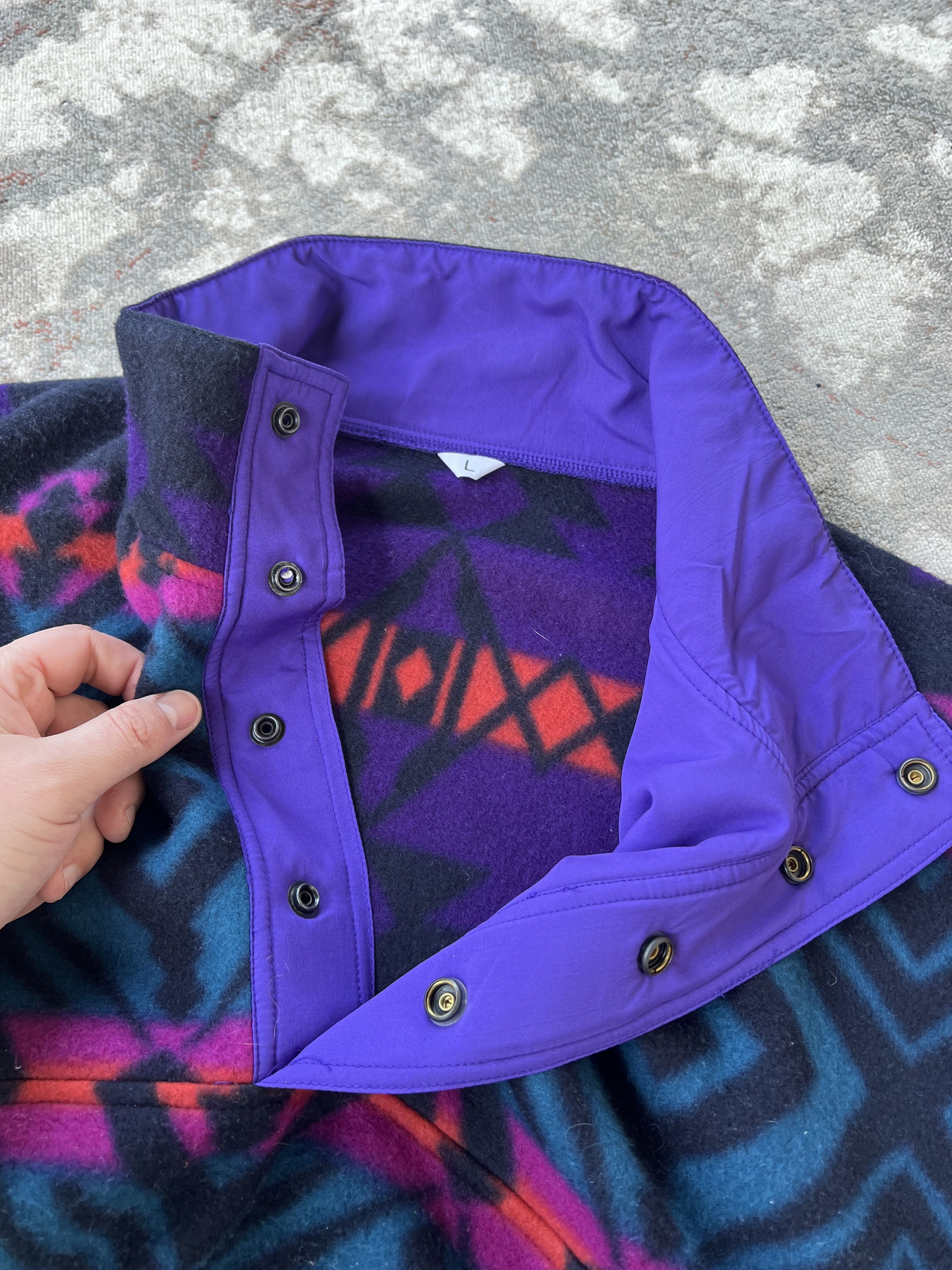 Vintage Vintage Fleece Size US L / EU 52-54 / 3 - 3 Thumbnail