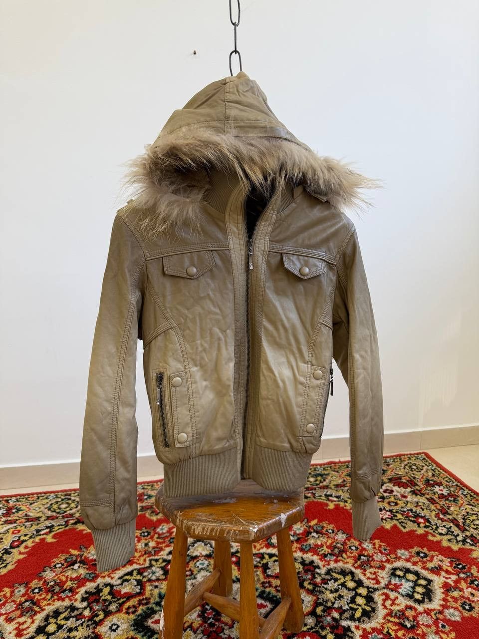 ジャケット・アウター Japanese archive fur leather jacket 00s Genuine Leather × Japanese Brand Archive Japanese Leather Jacket