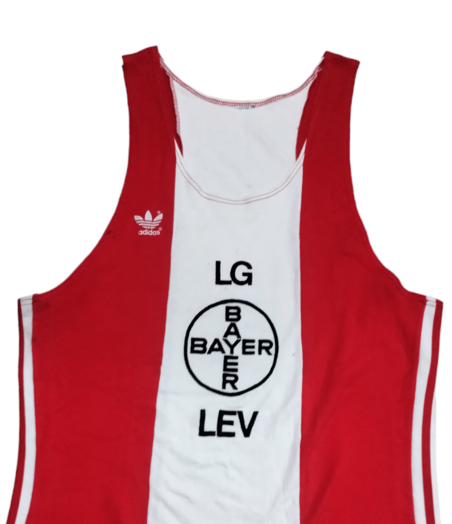 Adidas × Vintage 1984 - 1986 Bayer Leverkusen Player issue Home Dress shirt Size M / US 6-8 / IT 42-44 - 4 Thumbnail