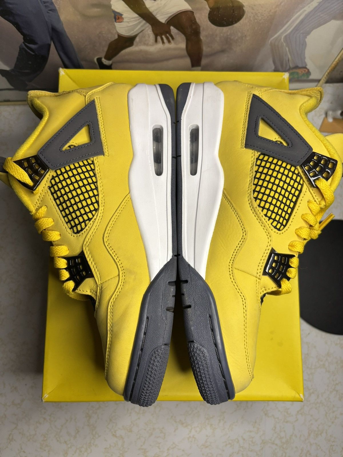 Jordan Brand Air Jordan 4 Retro “lightning” Size US 9.5 / EU 42-43 - 3 Thumbnail