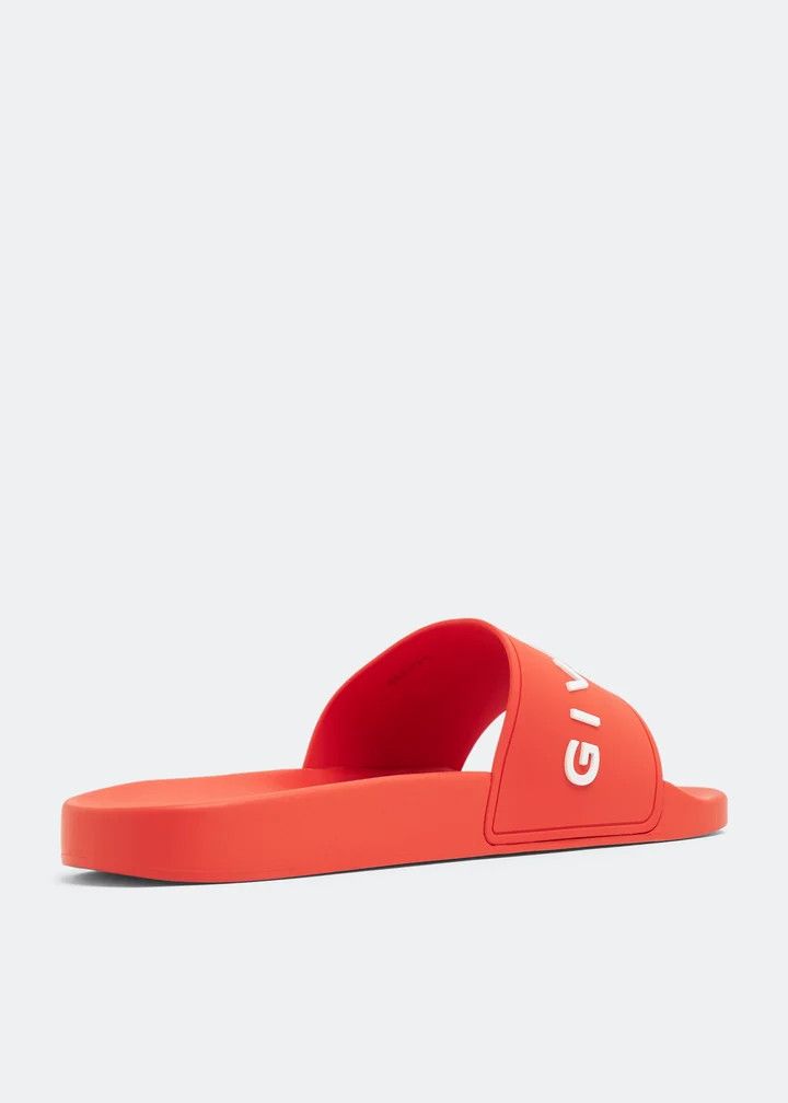 Givenchy o1lv12m1025 Slide Flat Sandals in Orange Size US 13 / EU 46 - 2 Thumbnail