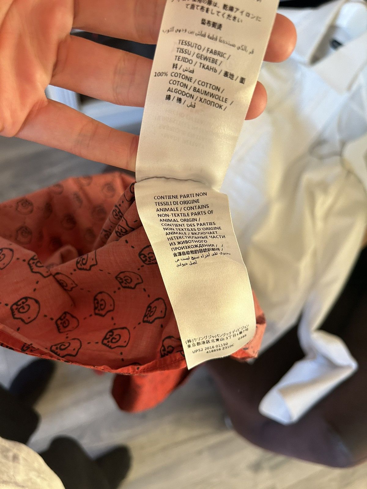 Gucci Gucci Ghost Skull Print Shirt Size US M / EU 48-50 / 2 - 14 Thumbnail