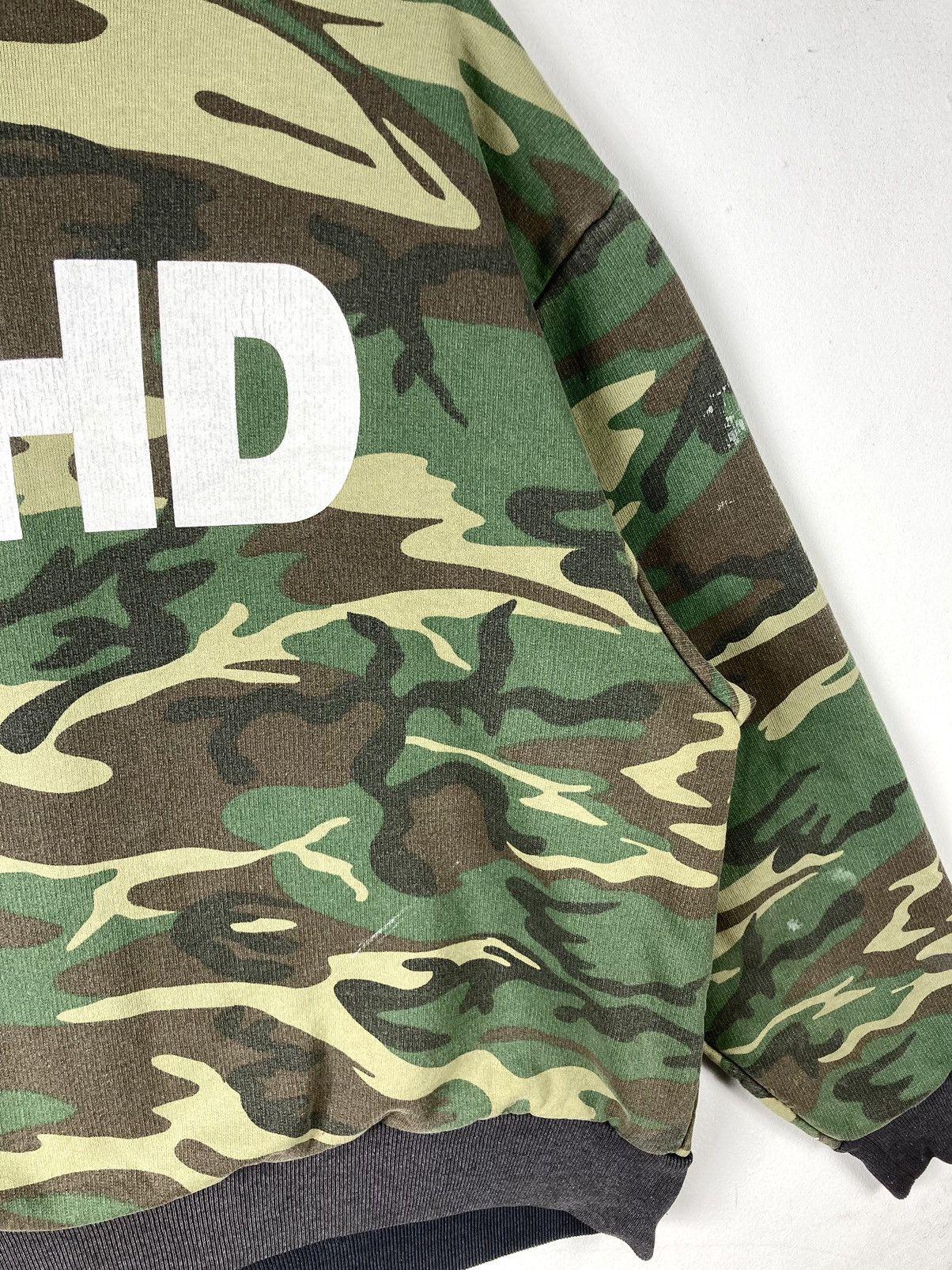 Japanese Brand × Neighborhood Neighborhood Technical Apparel 3204 NBHD Army Bomber Sweater Size US L / EU 52-54 / 3 - 7 Thumbnail