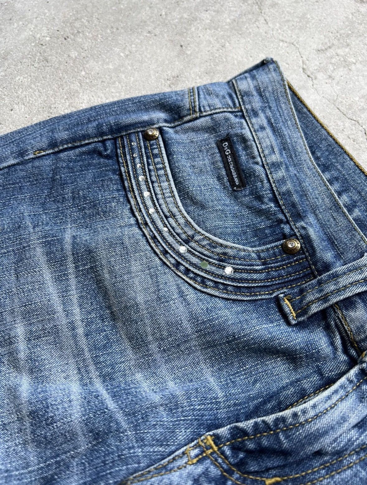 Dolce & Gabbana Vintage Dolce&Gabbana Denim Jeans Size 26" / US 2 / IT 38 - 10 Thumbnail
