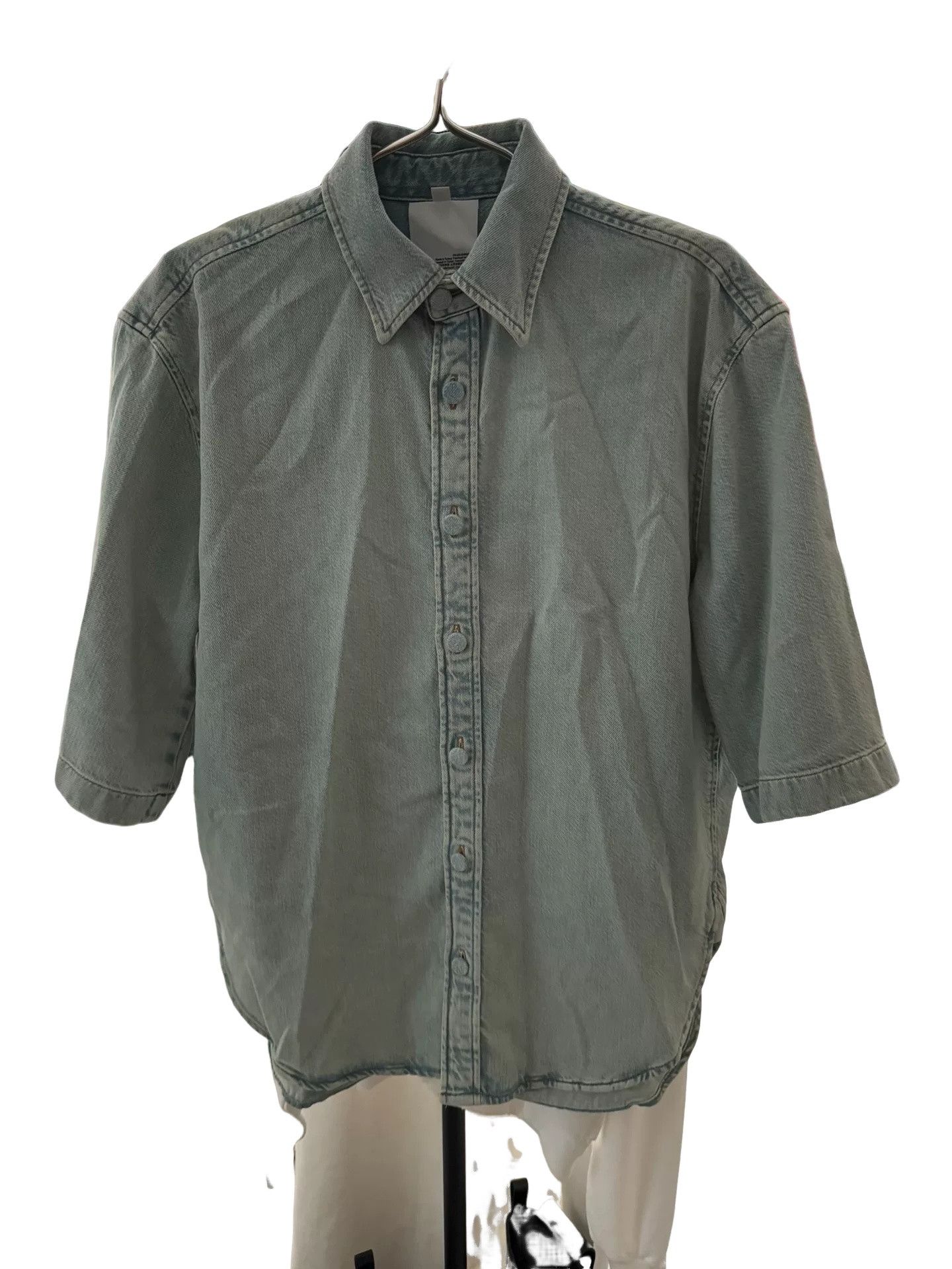 Acne Studios Acne Studios Indigo Denim Button Up Shirt Size XS Size US XS / EU 42 / 0 - 1 Thumbnail