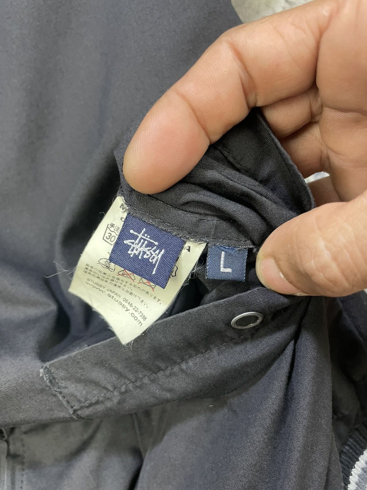 Stussy Vintage Stussy Reversible Cargo Bomber Jacket Size US L / EU 52-54 / 3 - 21 Thumbnail