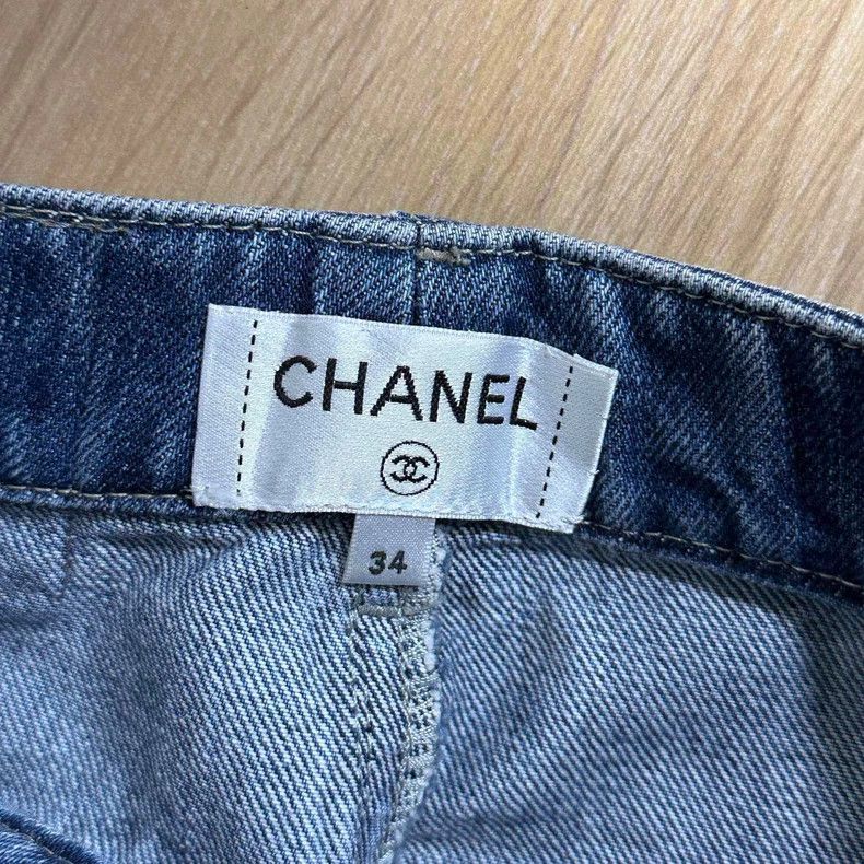 Chanel Chanel Double C full-print jeans Size 42" / US 20 - 5 Thumbnail