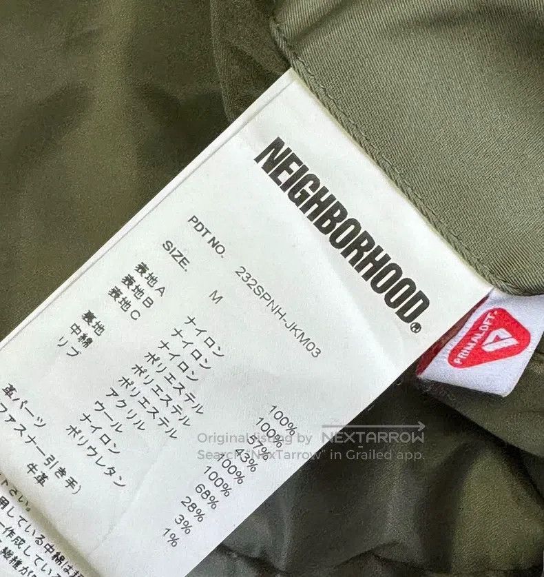 Neighborhood Neighborhood Patchwork Flight Jacket Size US M / EU 48-50 / 2 - 6 Thumbnail
