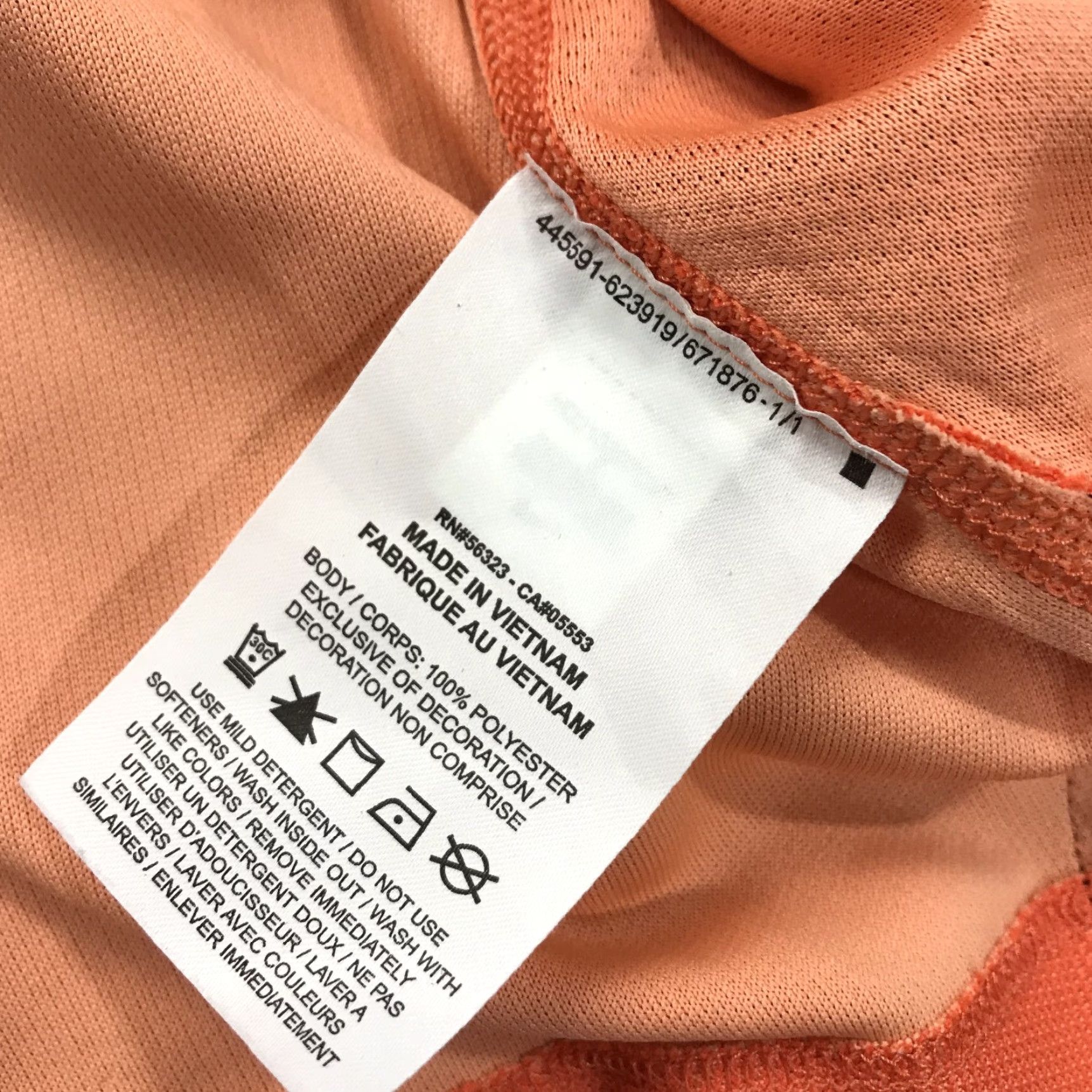 Nike Nike Golf Polo Shirt Mens Small Orange Tiger Woods Snapt Dri Fit ADV Performance Baseball? Size US S / EU 44-46 / 1 - 5 Thumbnail