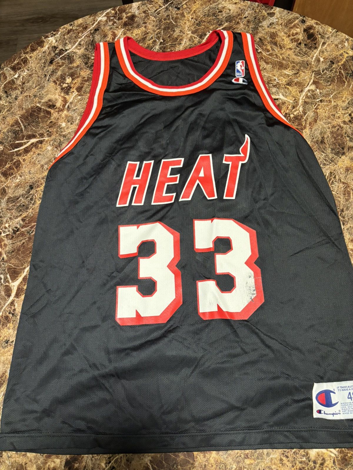 Champion Vintage Miami Heat Basketball Jersey Champion Size US M / EU 48-50 / 2 - 1 Thumbnail