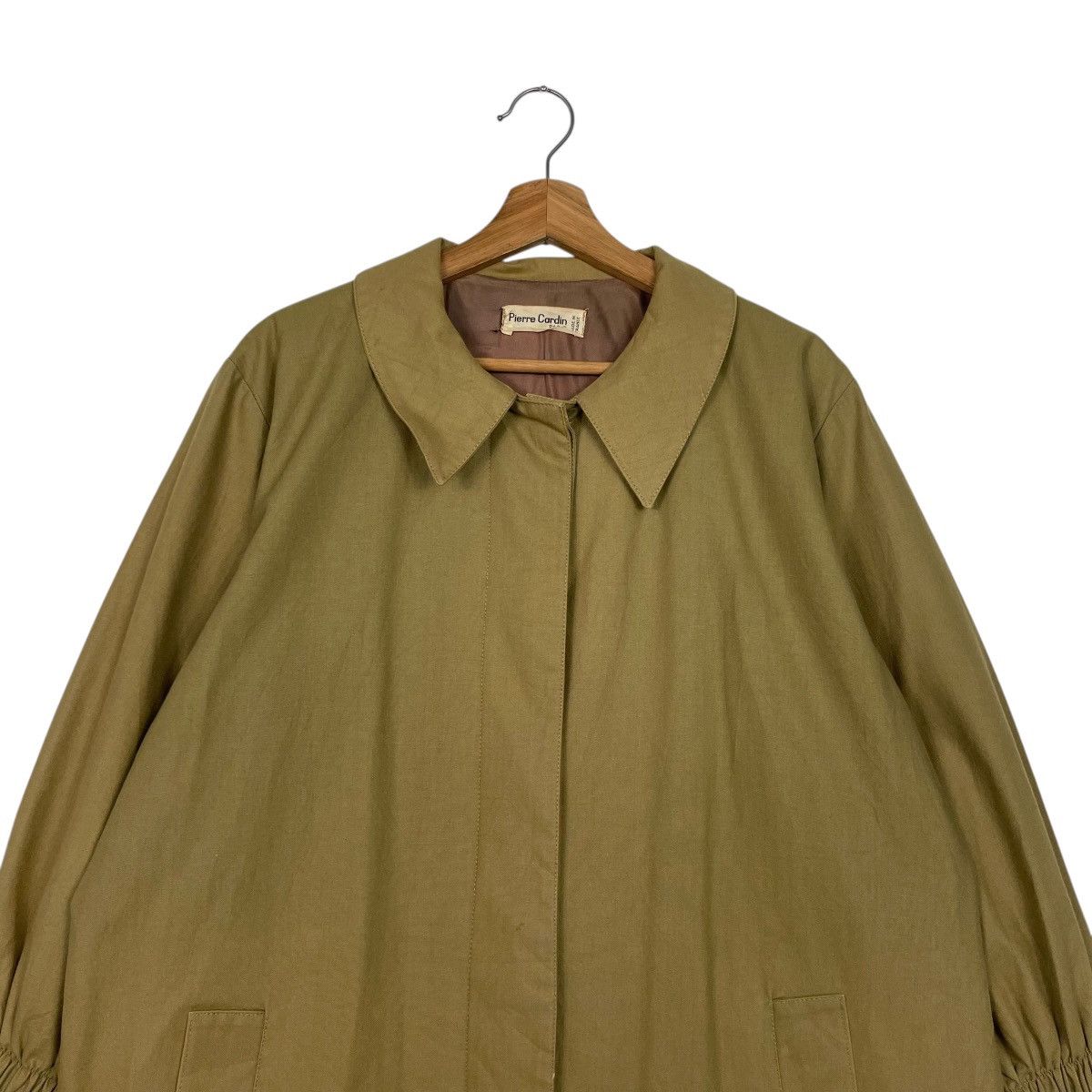 Pierre Cardin Vintage 70s Pierre Cardin Paris Trenchcoat Size L / US 10 / IT 46 - 2 Thumbnail