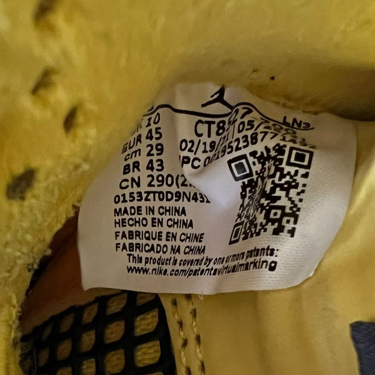 Nike NIKE Air Jordan 4 Tour Yellow Size US 11 / EU 44 - 7 Thumbnail