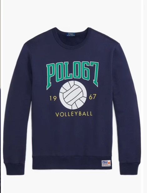 image of Polo Ralph Laurent Sweatshirt in Navy Blue, Men's (Size XS)