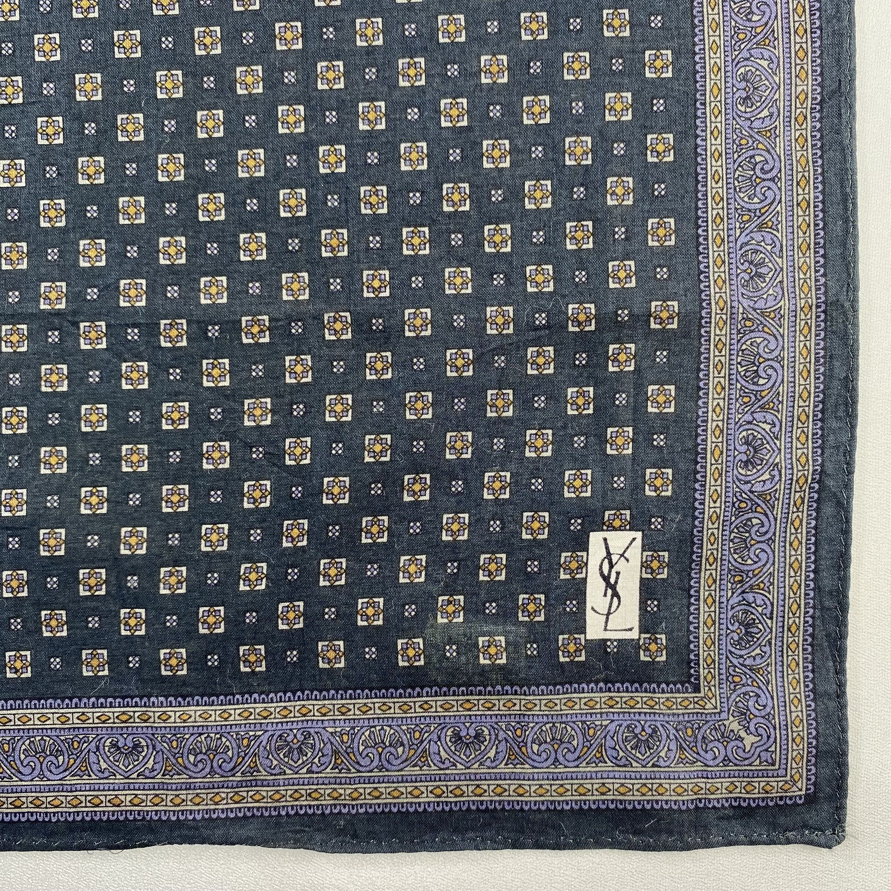 Vintage Yves Saint Laurent Neckerchief / Handkerchief-P1882 Size ONE SIZE - 3 Thumbnail