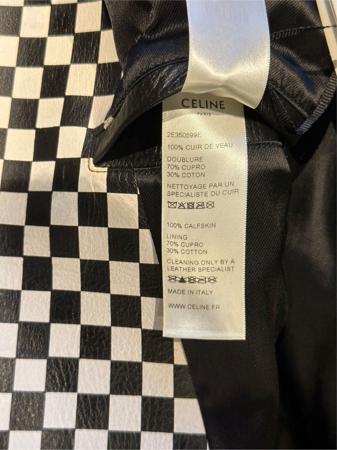 Celine × Hedi Slimane AW 19 Biker Jacket Size 44 Size US S / EU 44-46 / 1 - 6 Thumbnail