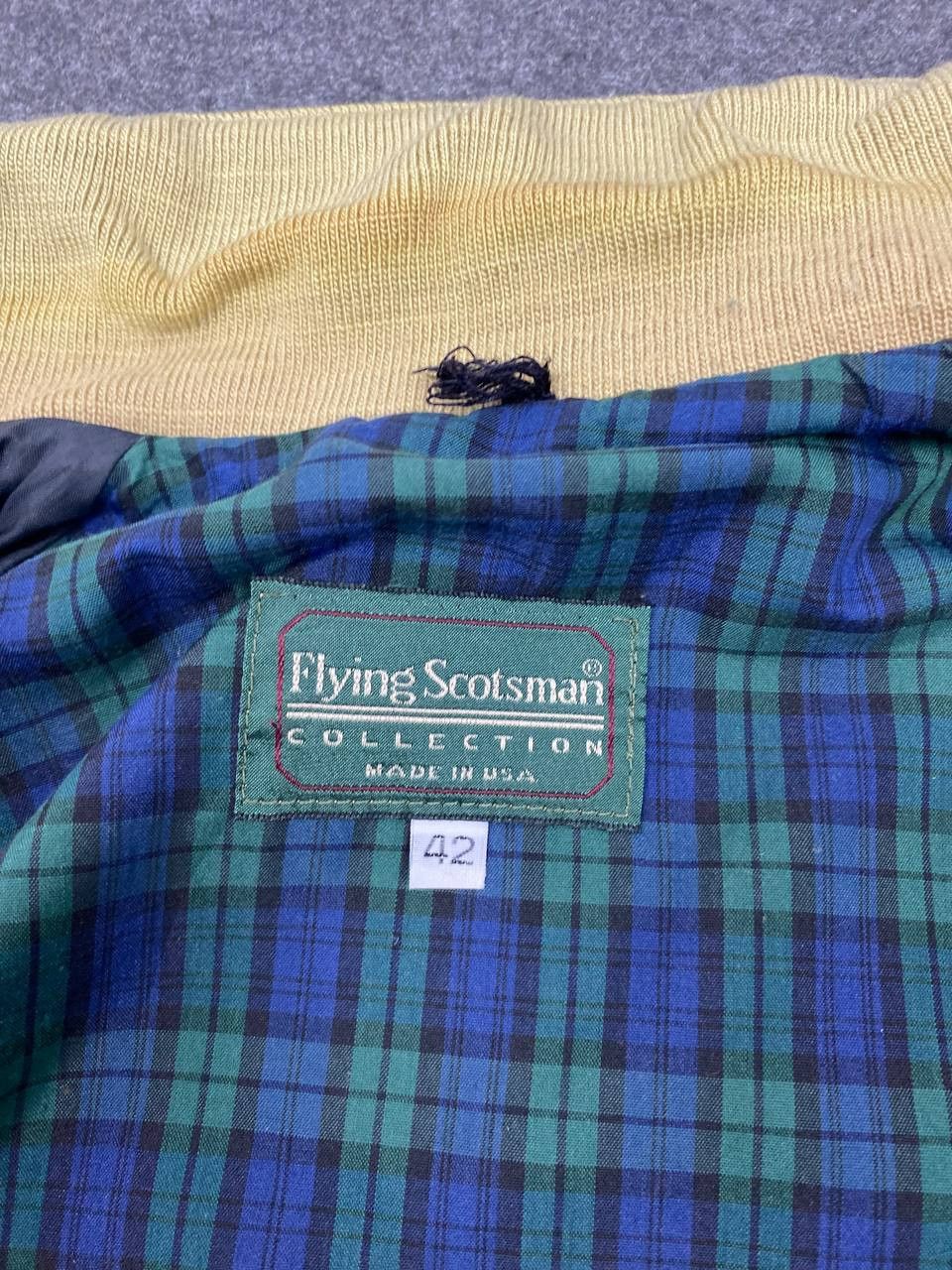 Vintage vintage flying scotsman harrington style jacket made in usa Size US XL / EU 56 / 4 - 7 Thumbnail