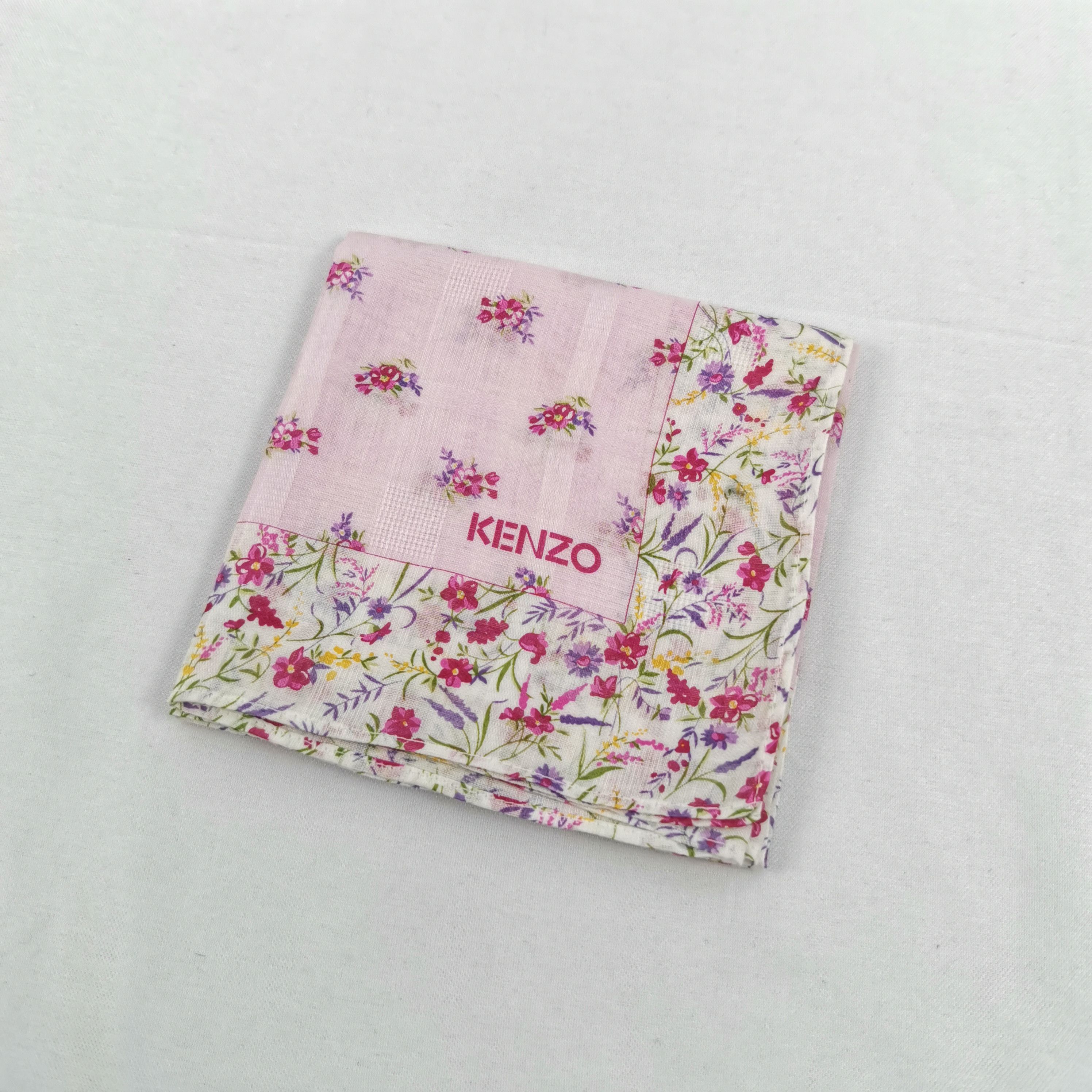 Kenzo Vintage Kenzo Handkerchief Neckerchief Bandana Size ONE SIZE - 4 Thumbnail