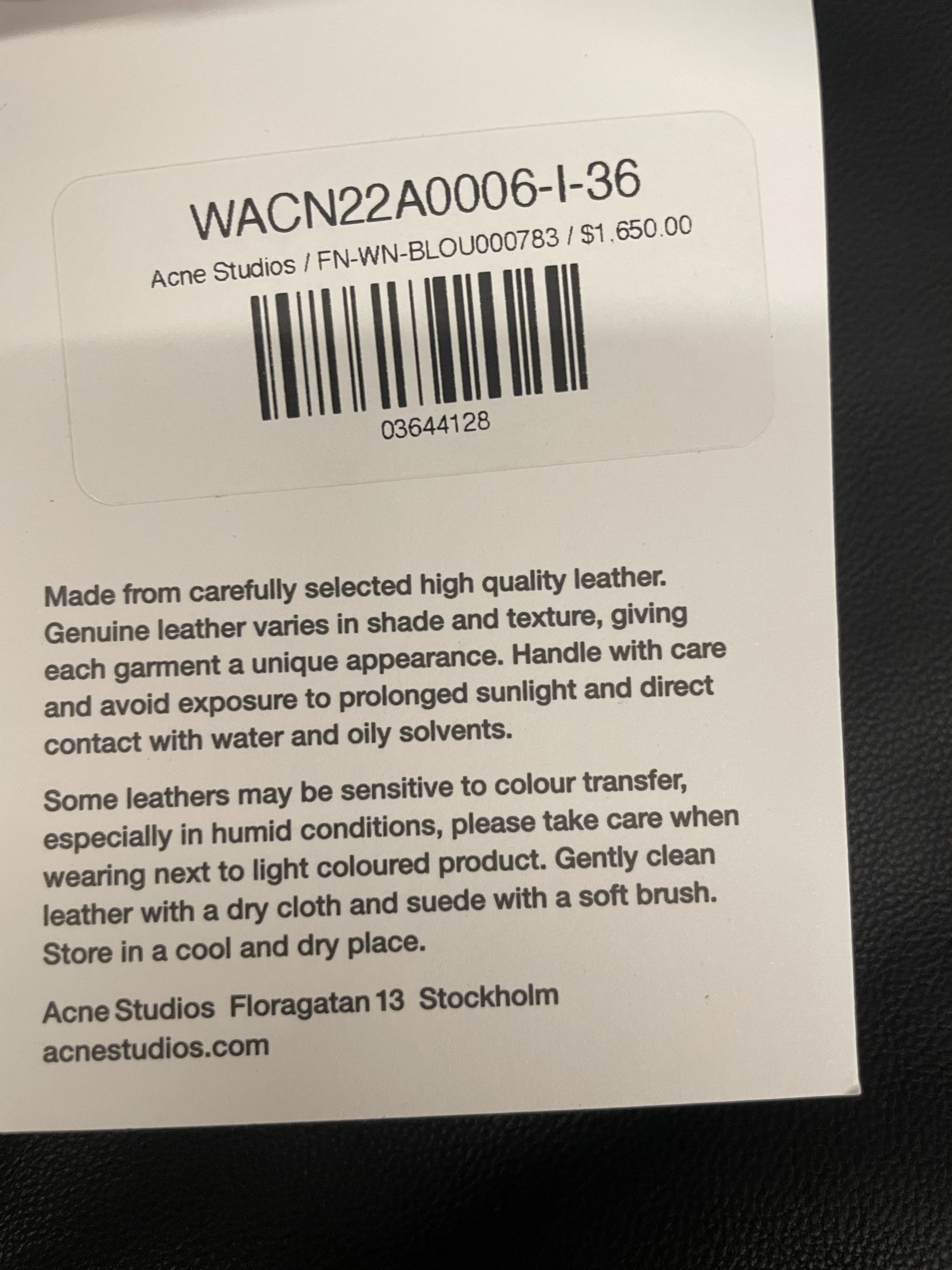 Acne Studios $1650 Acne Studios Leather Wrap Blouse Size XS / US 0-2 / IT 36-38 - 7 Thumbnail