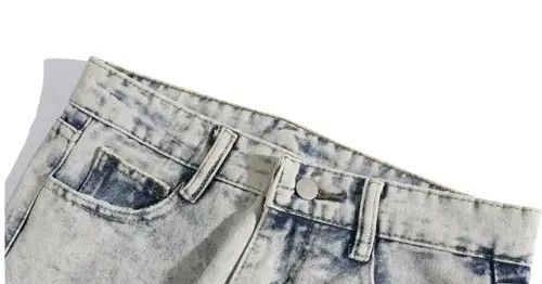 VIBE Gradient Jeans Retro High Street Hip Hop Size US 32 / EU 48 - 5 Thumbnail