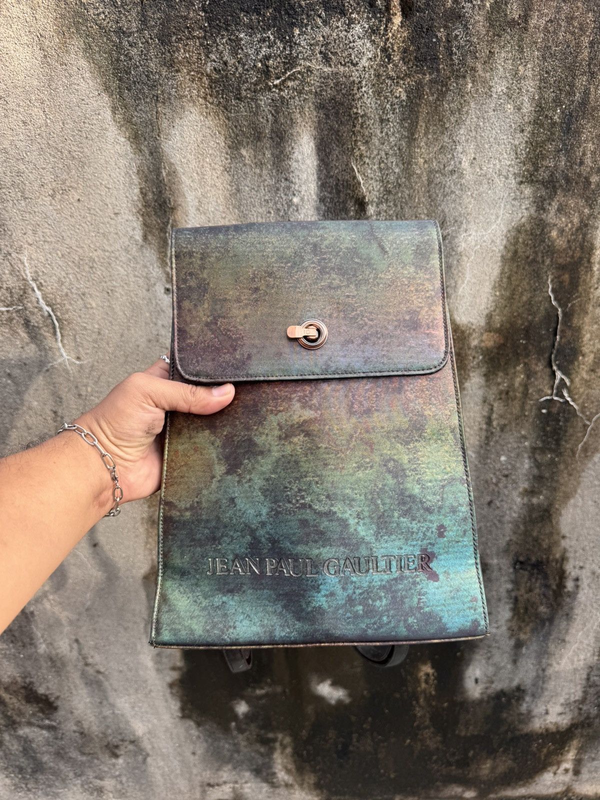 Jean Paul Gaultier Jean Paul Gaultier aw1995 Cyber Rust Bag Size ONE SIZE - 1 Thumbnail