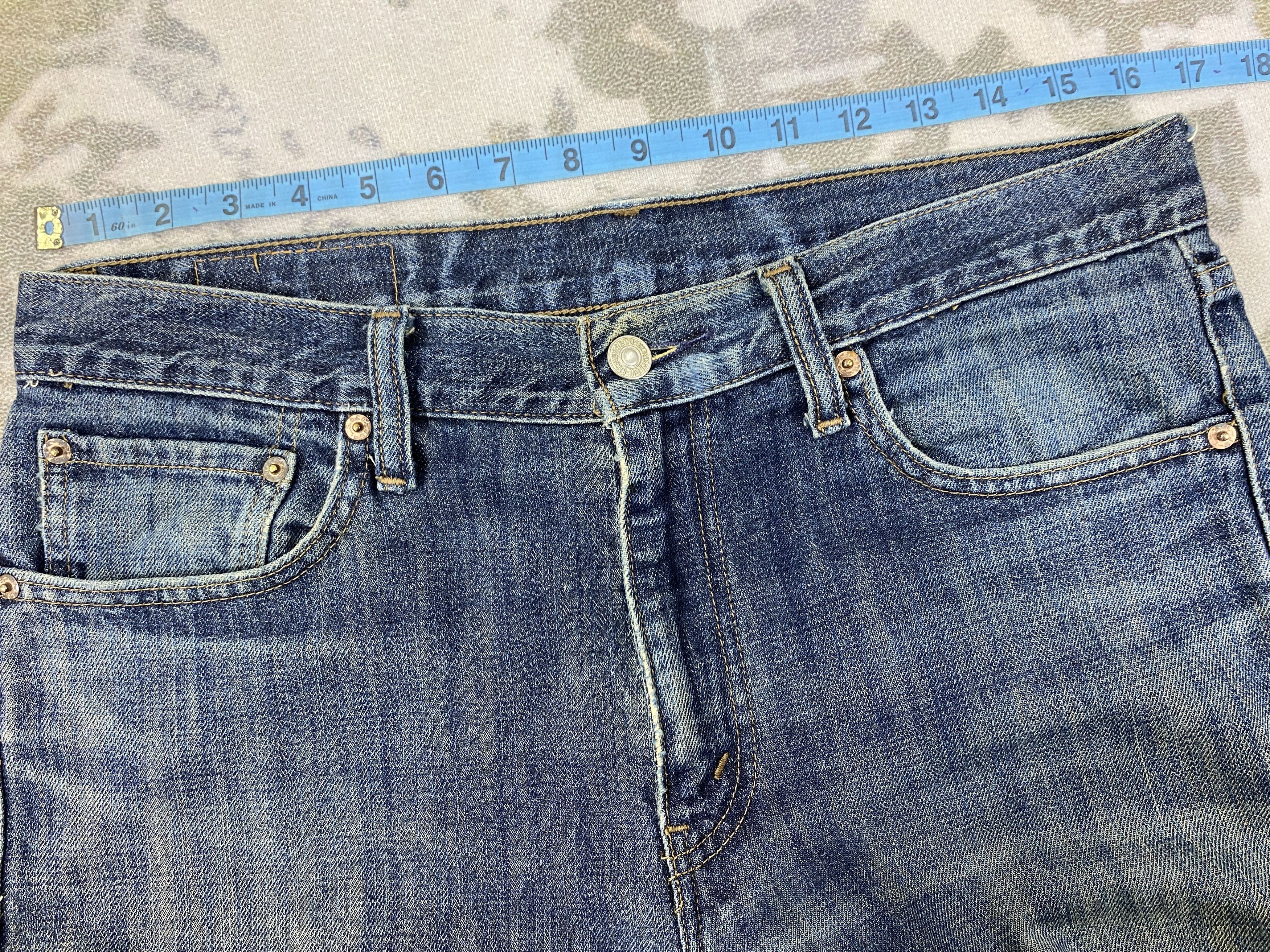 Levi's Dirty Blue Vintage Levi's 532 Denim 33x32.5 -JN835 Size US 33 - 5 Thumbnail