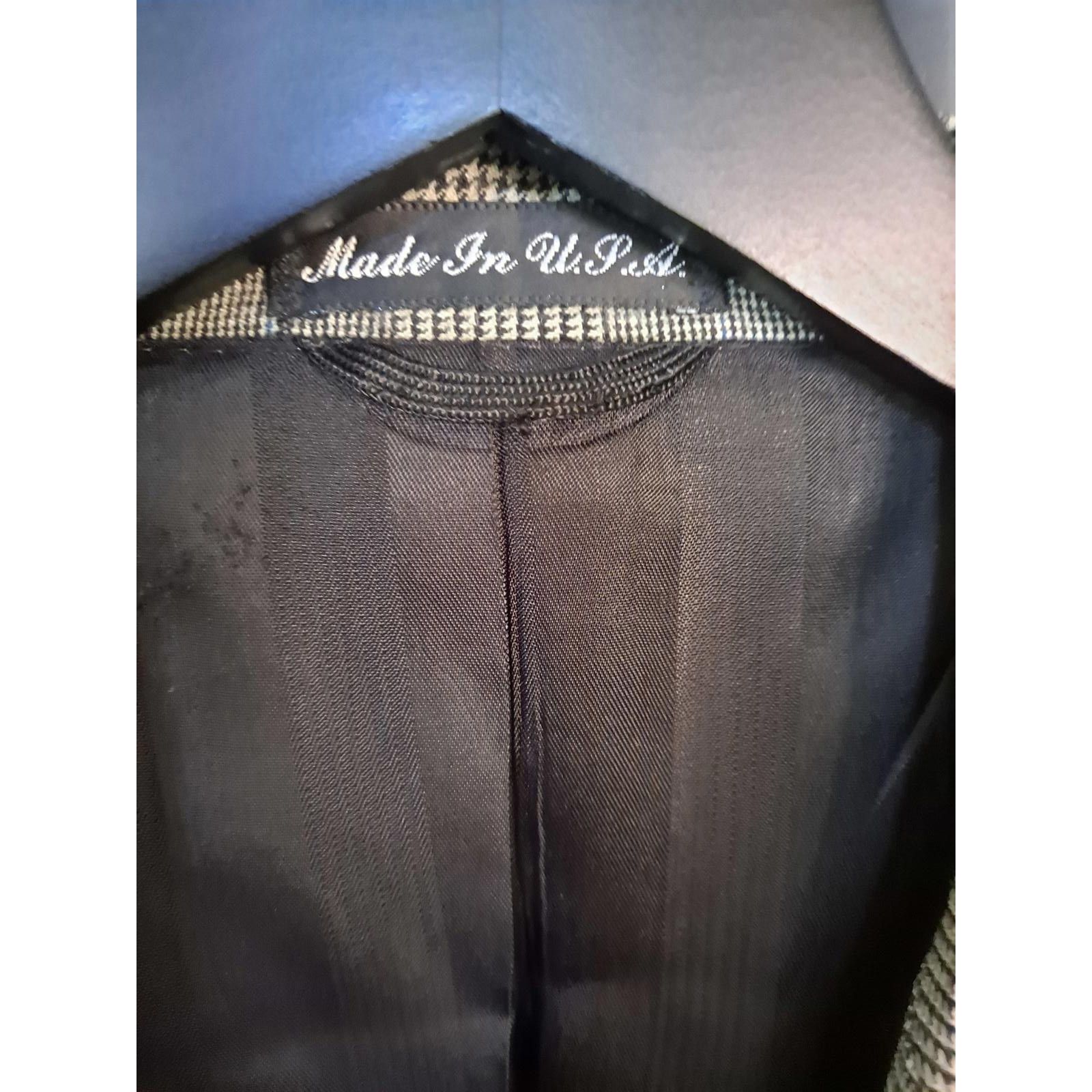 Pierre Cardin Pierre Cardin Brown Tweed Blazer Made in USA Size 46R - 2 Thumbnail