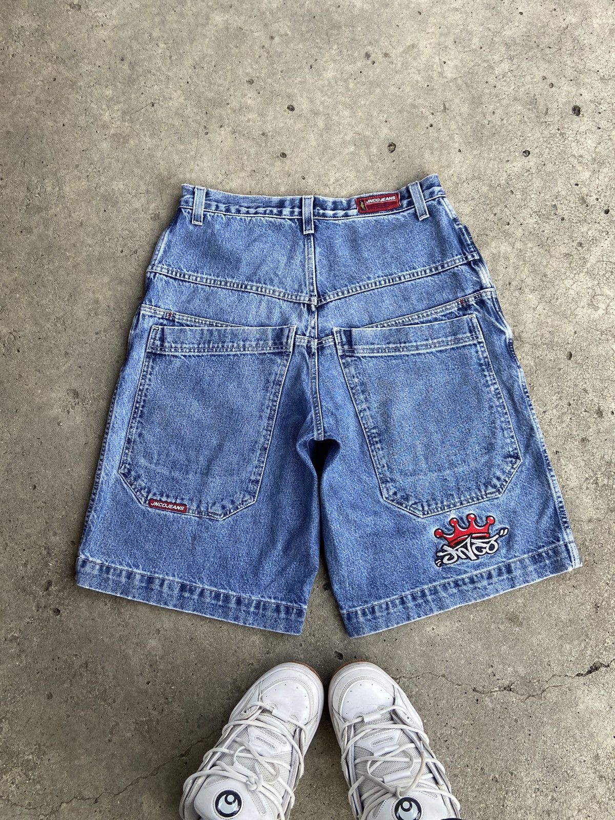 JNCO × Vintage JNCO’a 2001 red crown 👑 Size US 34 / EU 50 - 1 Thumbnail