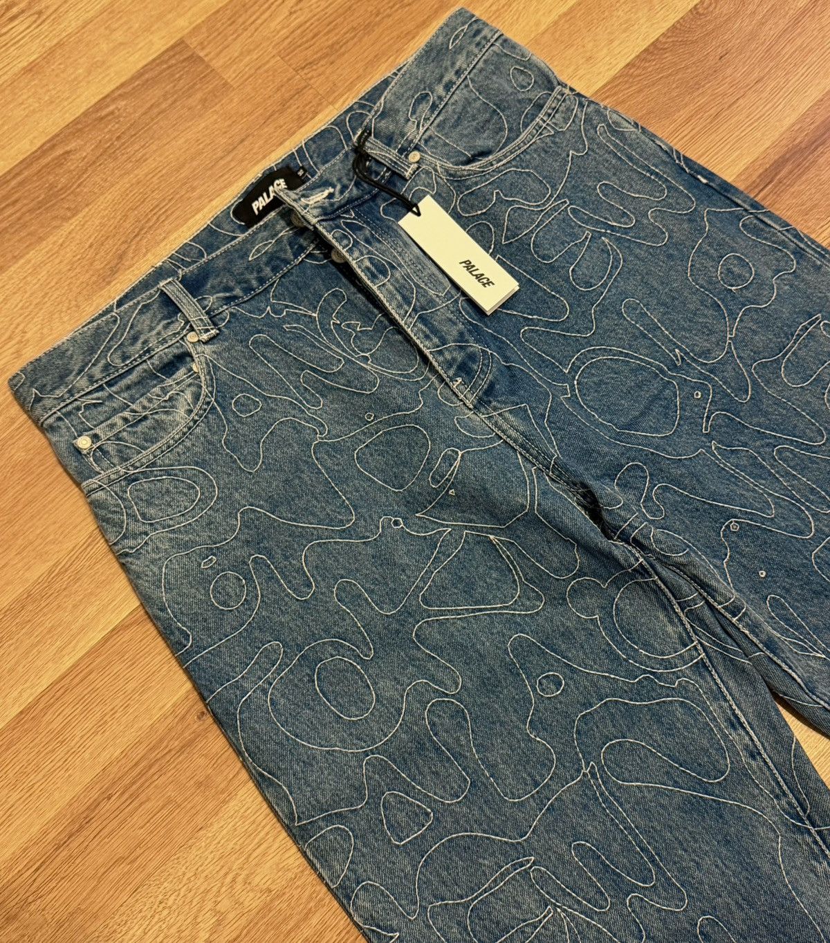 Palace Palace P45 Day of Wrath Standard Jeans | Grailed