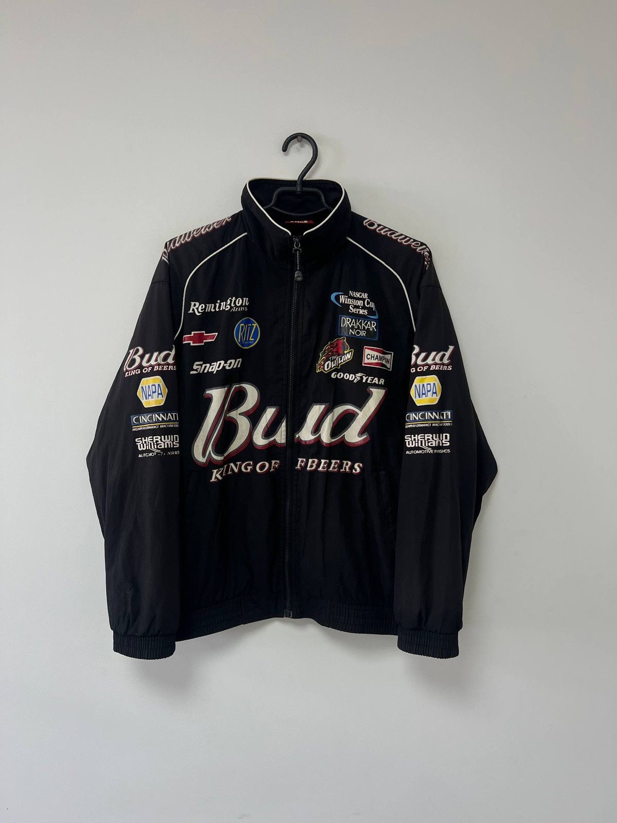 Other Vintage Bud King of Beers Nascar Racing Jacket Full Zip XL Size US XL / EU 56 / 4 - 2 Thumbnail
