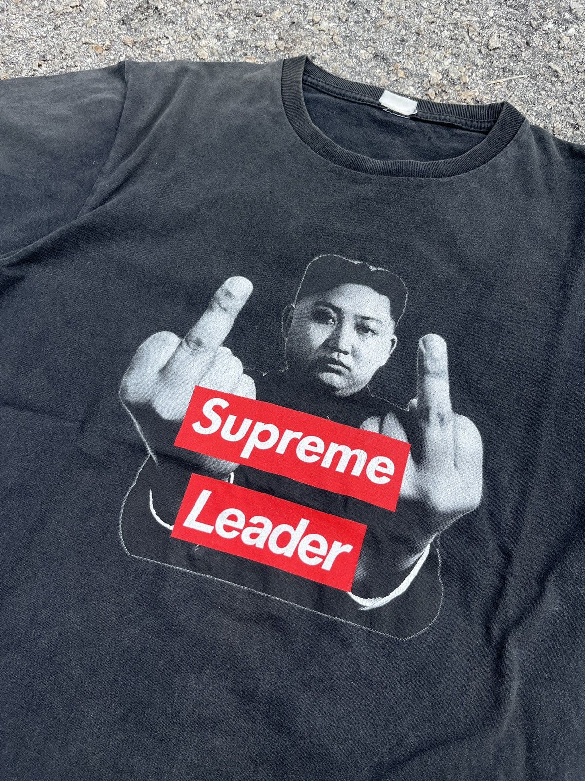 Vintage Rare Vintage Supreme Leader Kim Jong-nam Tshirt Size US L / EU 52-54 / 3 - 3 Thumbnail