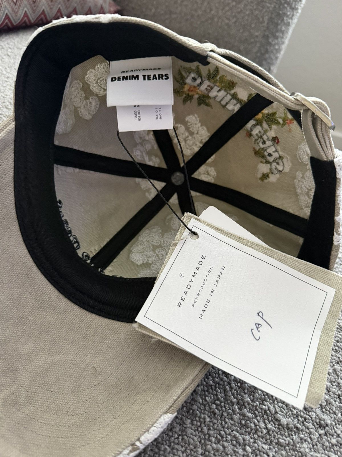 DENIM TEARS × READYMADE Readymade x Denim Tears Hat Size ONE SIZE - 4 Thumbnail