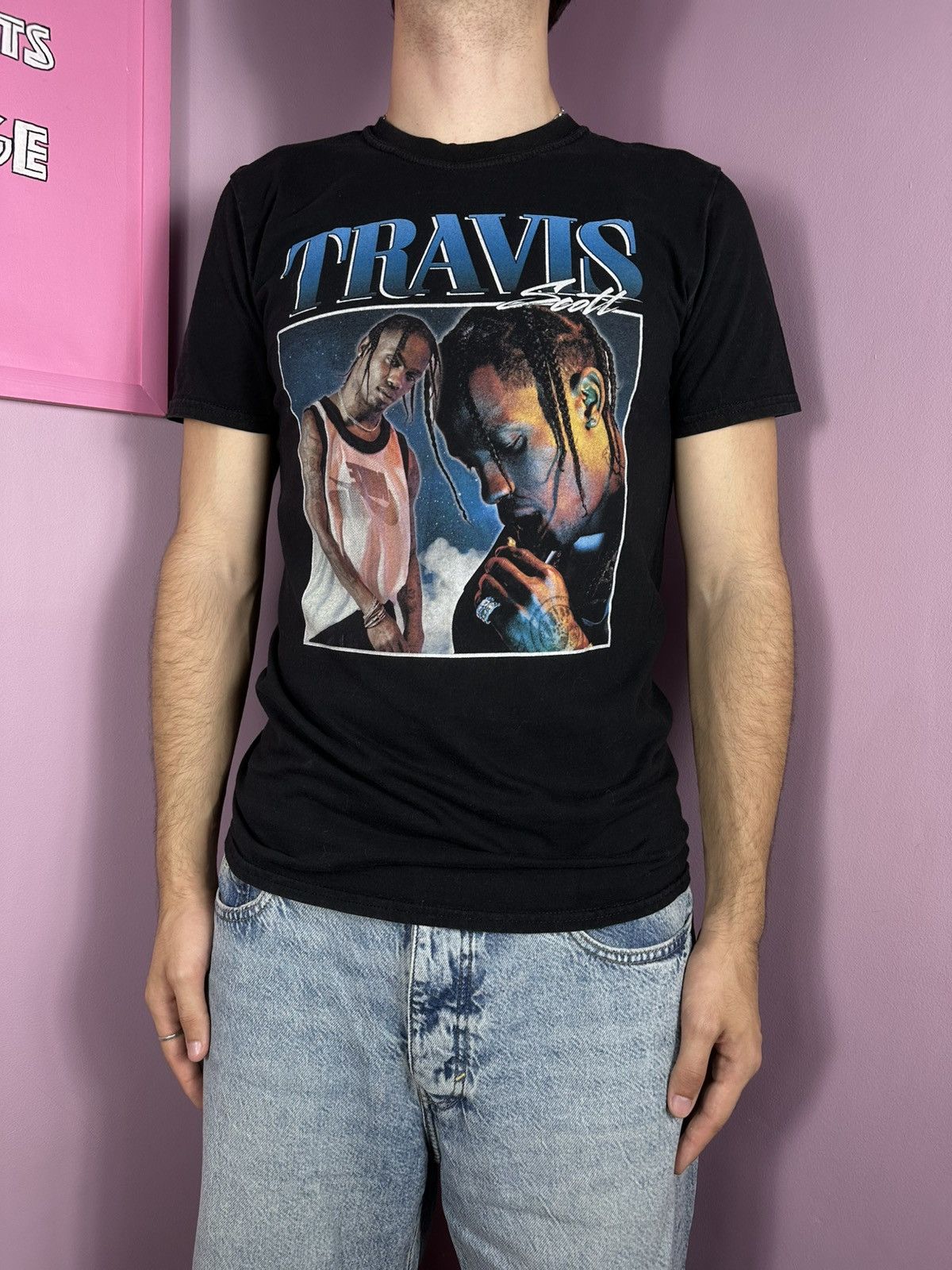 Travis Scott Travis Scott Vintage T Shirt Tour Promo Astroworld Size US S / EU 44-46 / 1 - 2 Thumbnail
