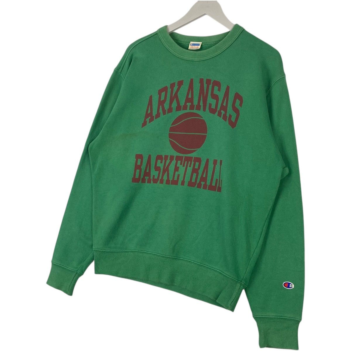 Champion Vintage Champion Big Printed Sweatshirt Crewneck Green SizeM Size US M / EU 48-50 / 2 - 2 Thumbnail