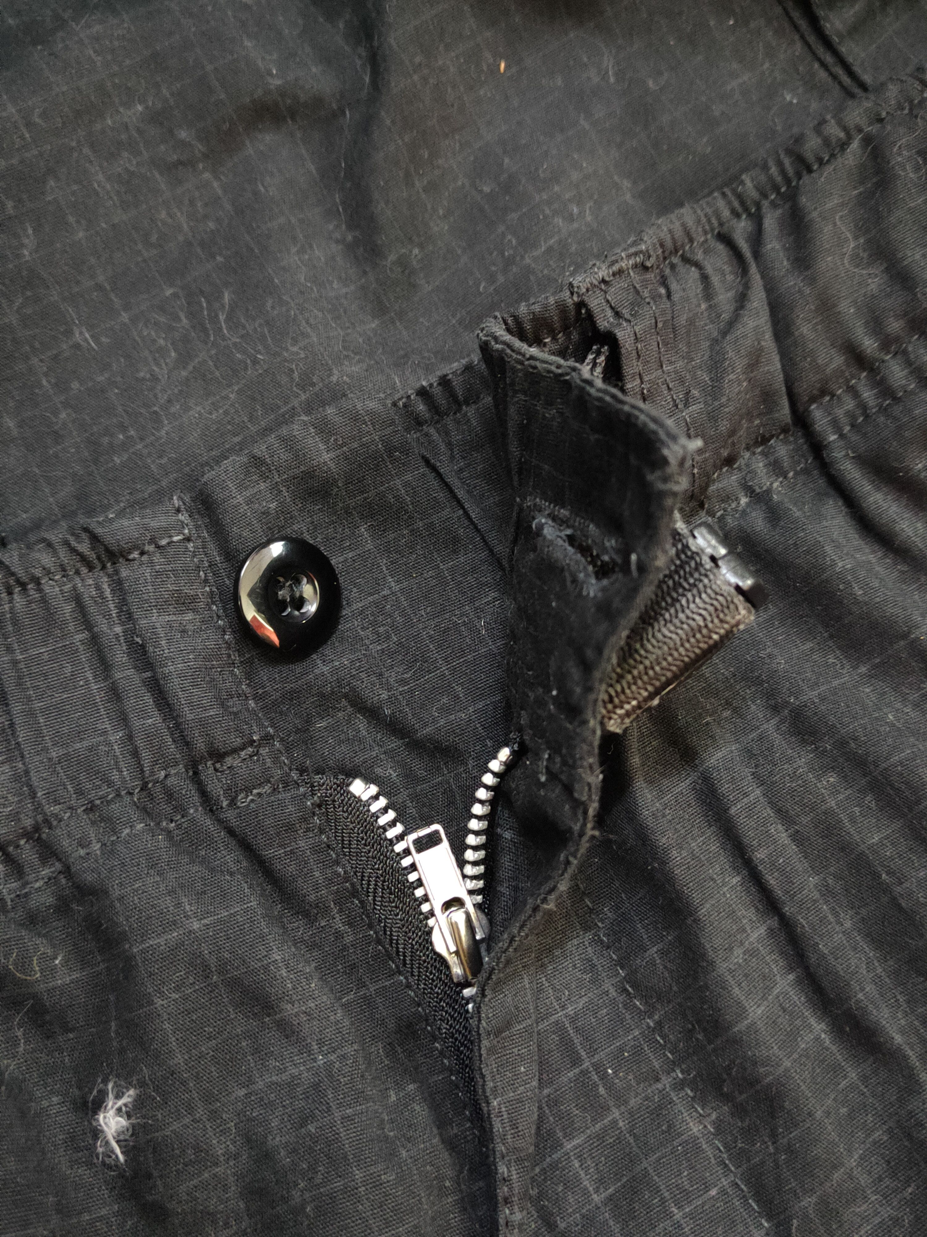 Japanese Brand DL Japan Black Multipocket Tactical Cargo Pants #S2048 Size US 36 / EU 52 - 13 Thumbnail