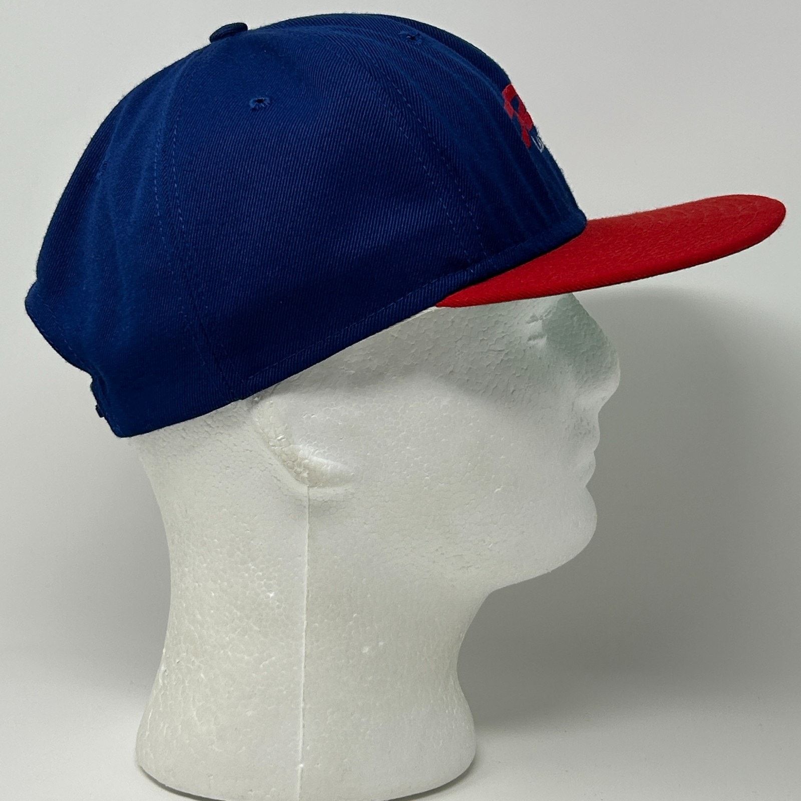 Delong Vintage 90s Rio Las Vegas Hat Baseball Cap Casino USA Blue Size ONE SIZE - 8 Thumbnail