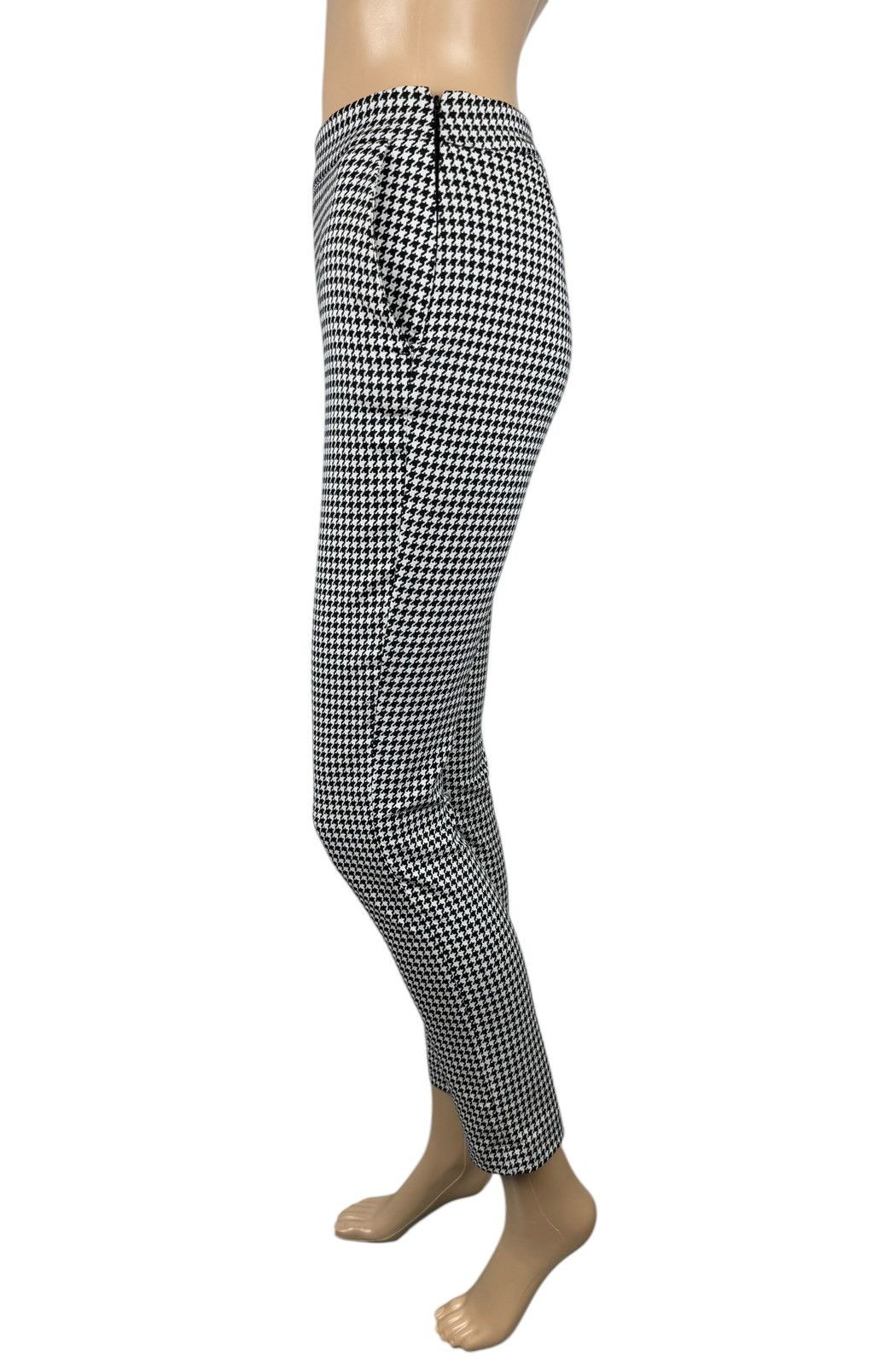 Sezane Sezane Leggings Cotton-Spandex Pants Glen-Check size FR34 Size 25" / US 0 / IT 36 - 3 Thumbnail